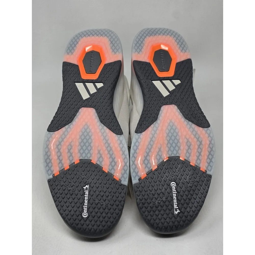 adidas DROPSET 4 Mens Size 12.5 Training JR4678 Orbit Grey Iron Metallic Orange